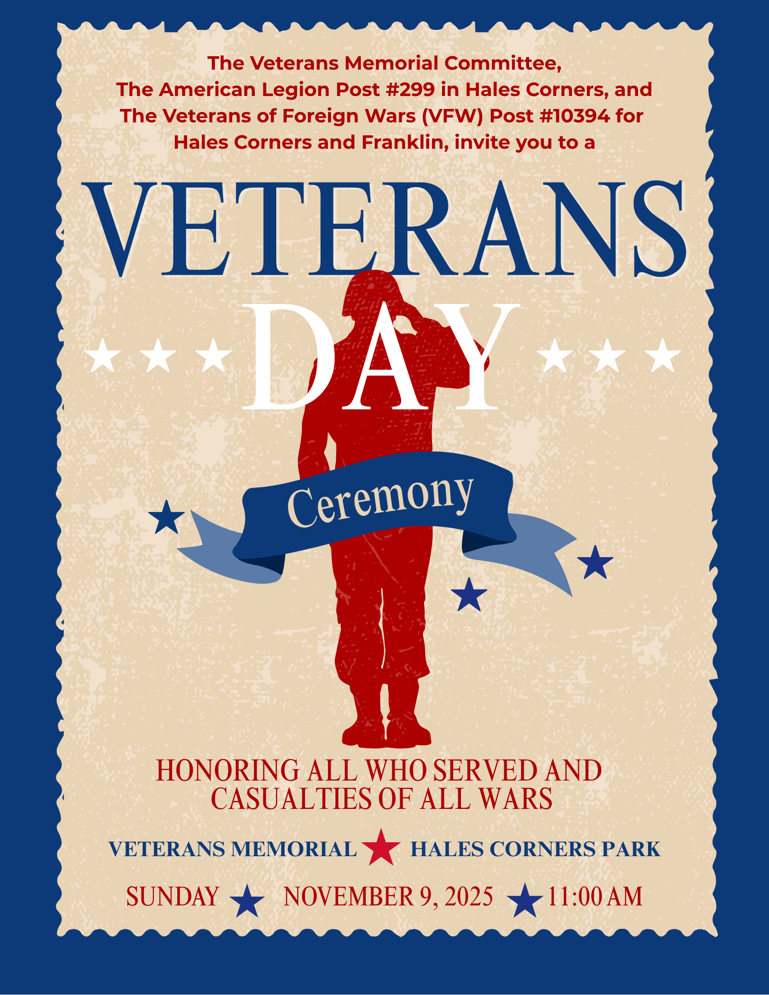 Veterans Day Ceremony 2025 Veterans Day Ceremony 2025